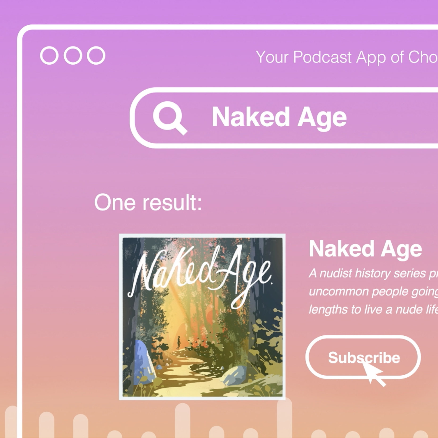 Naked Age is moving